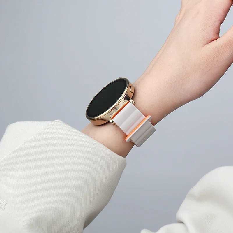 Magnetic Loop Strap For Samsung Galaxy Watch 7 6 5 4 40MM 44MM 4 6 Classic 46 42 43 47mm 5 Pro Band Silicone 20mm 22mm Watchband W250928