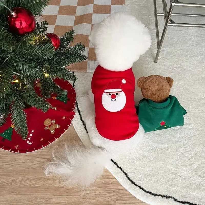 Cute Winter Pet Dog Christmas Clothes Edition Plush Pet Hoodie Teddy Bear Dog Cat Small Dog Clothes hoodie For Small Dogs Coat X250928