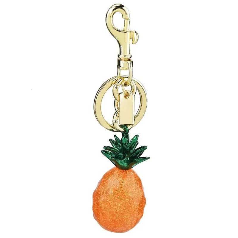 Luxury Cherry key chain handbag pendant 2025 bestselling multicolor pineapple fruit bag pendant Y250929as
