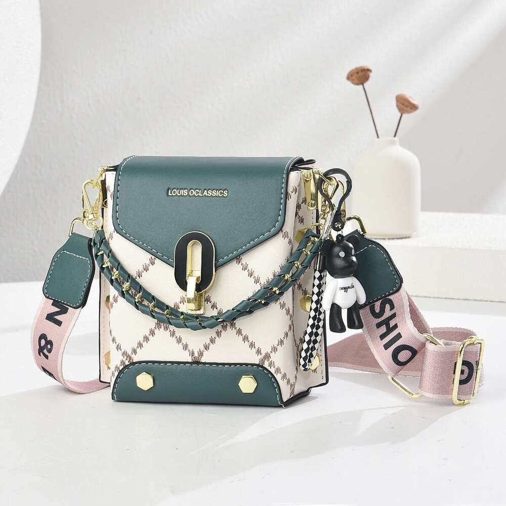 Korean Style Simple Fashion Trendy Mini Phone Summer New Versatile Small Square Single Shoulder Crossbody Bag