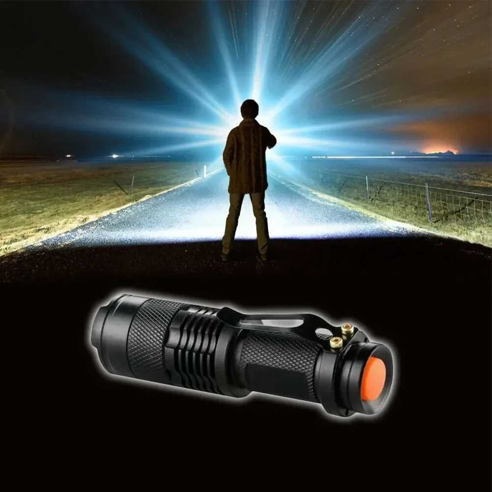Waterproof Tactical Flashlights Portable LED Camping Lamps 3Mode Handheld Powerful LED Torch Light Lanterns Self Defense D250928