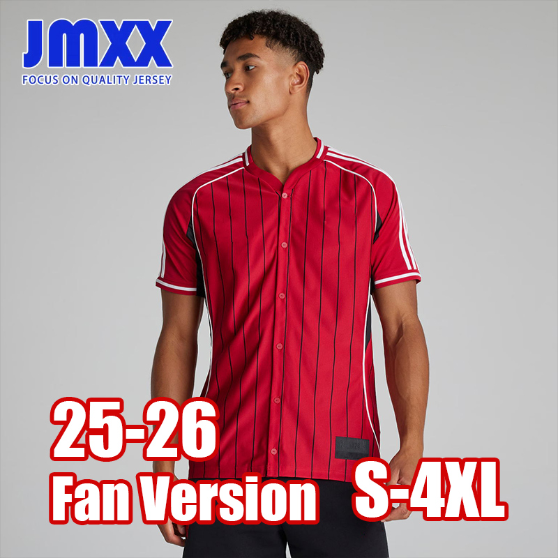 4XL XXXL JMXX 25 26 Baseball Uniform Soccer Jersey Cunha Fernandes Yoro Ugarte Mbeumo Martinez De Ligt Yoro Dorgu Sesko Man Football Shirt 2025 2026 Fan Version