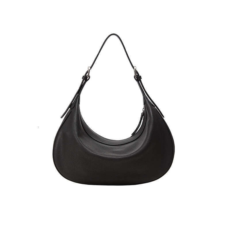 designer bag Luxury bag New Vegetable Tanned Crescent Hobo Niche Genuine Leather Shoulder Underarm for Women Versatile Crossbody Bag