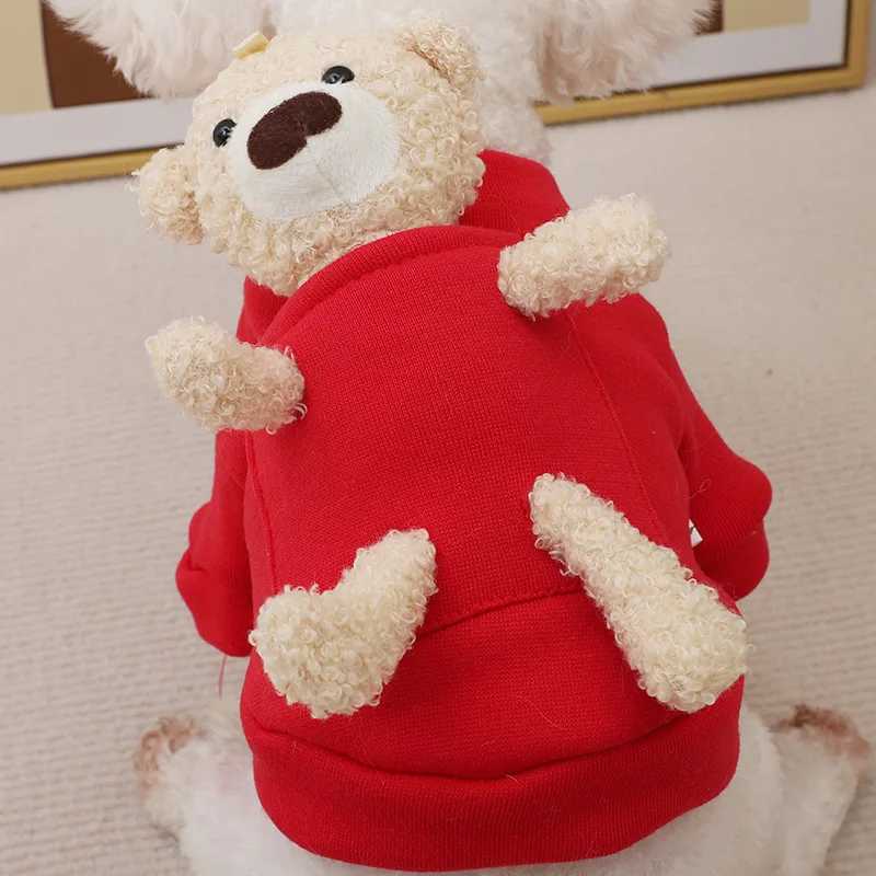 New Autumn and Winter Dog Jersey Sweater Spring Cat Cute Bear Pet Dog Clothes for Small Dogs Chihuahua Teddy Yorkies X250928