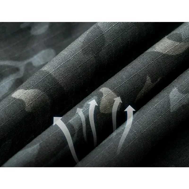 Outdoor Tactical Sets Men Clothing MultiPocket Shirts Straight Cargo Pant Suits Camo Wearresisting Windproof Hunting Clothes W250928