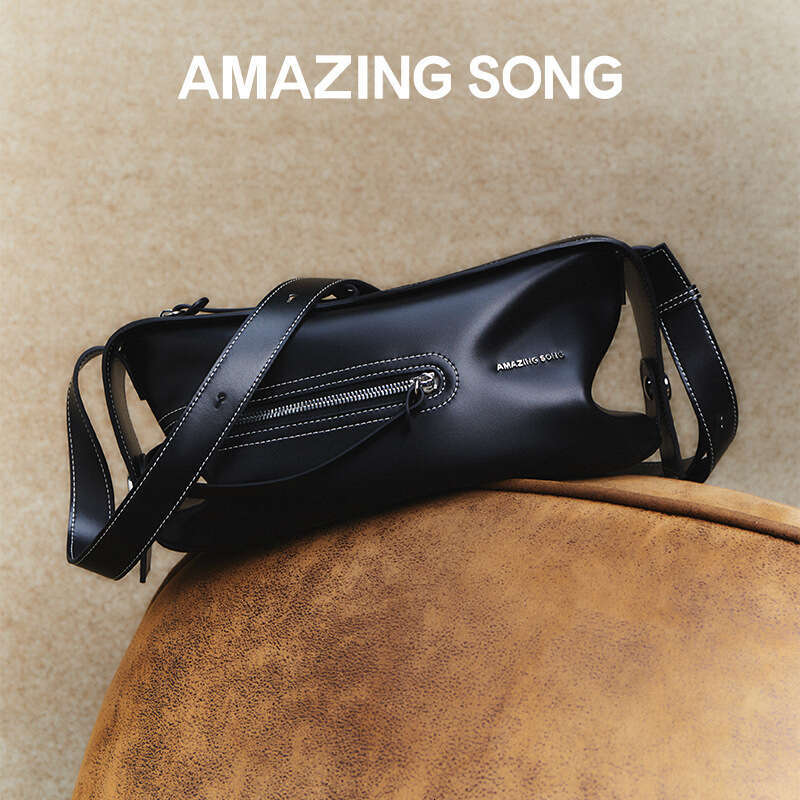 designer bag Luxury bag Amazing Song Yisong Sweet Wine Camera New Cowhide Crossbody Bag for Women