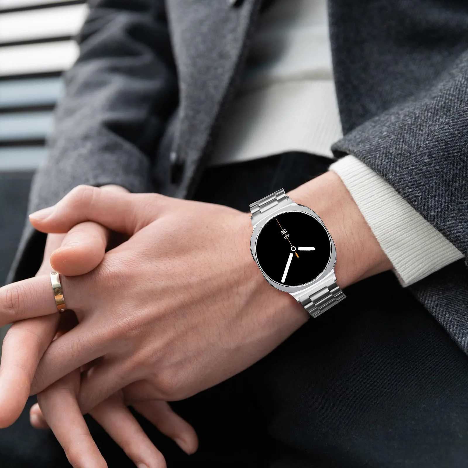 Metal Band for Samsung Galaxy Watch 8 40mm 44mm 8 Classic 46mm Stainless Steel Strap for Galaxy Watch 7 Ultra 2025 47mm Bracelet W250928