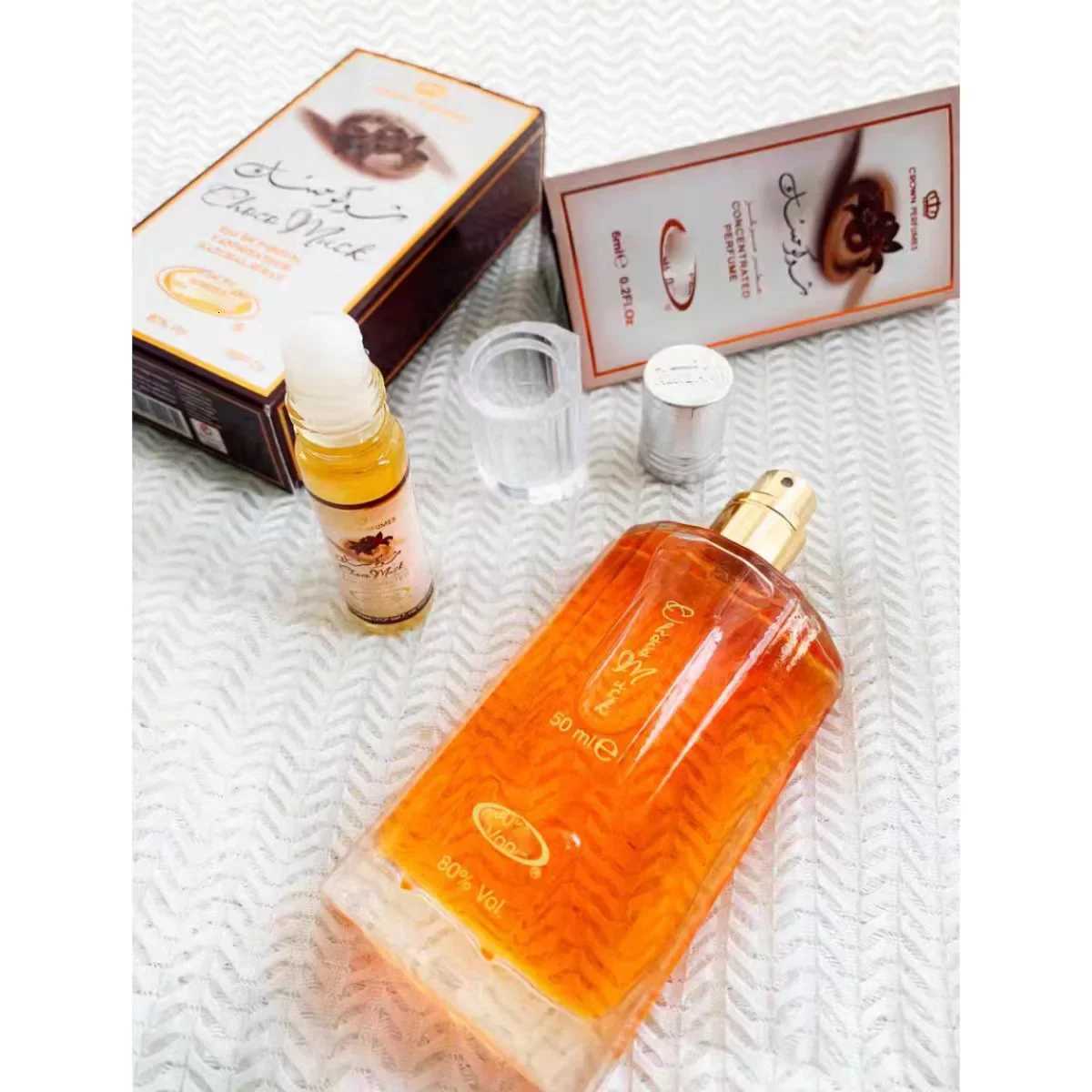 50ml Choco Musk Crown Perfume Long Lasting Vanilla Chocolate Flavor Fragrance Eau De Parfum Spray M250928