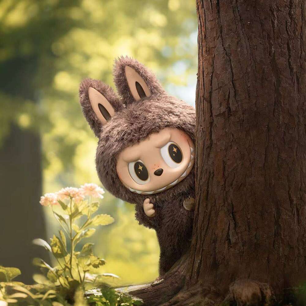 58CM Authentic Monsters Labubu Angel Clouds ZIMOMO I Found You Cute Vinyl Face Doll 58Cm Big Tall Plush Figure Toy L906