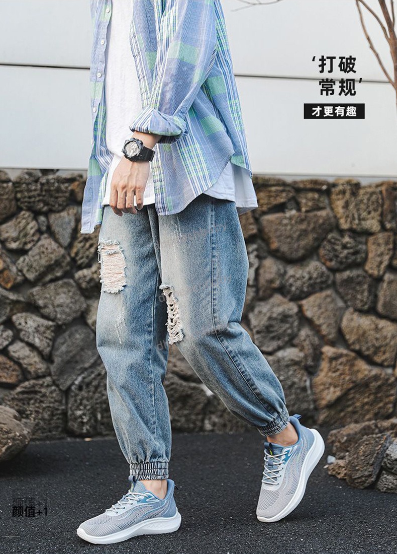 Mens Net Style Sneakers Breathable Durable for Sporty Runs Men's Shoes 2024 New Breathable Comfortable Fashion Running Sports Casual Trend Men 