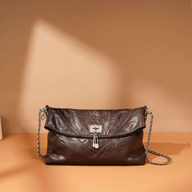 Large Capacity Head Cowhide Crossbody New Handle Small Square Multifunctional Shoulder Lightweight