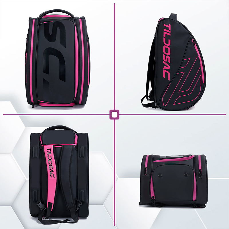 Tennis Bag and Racketball Bag - Tennis Bags for Women and Men to Hold Tennis Racket, Racquetball Racket, Pickleball Paddles and Other Equipment