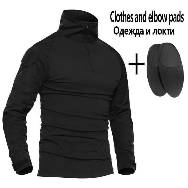 Softair Paintball Work Clothing Uniform Tactical Combat Camouflage Shirts Cargo Knee Pads Hunting Pants Sets Men Clothing W250928