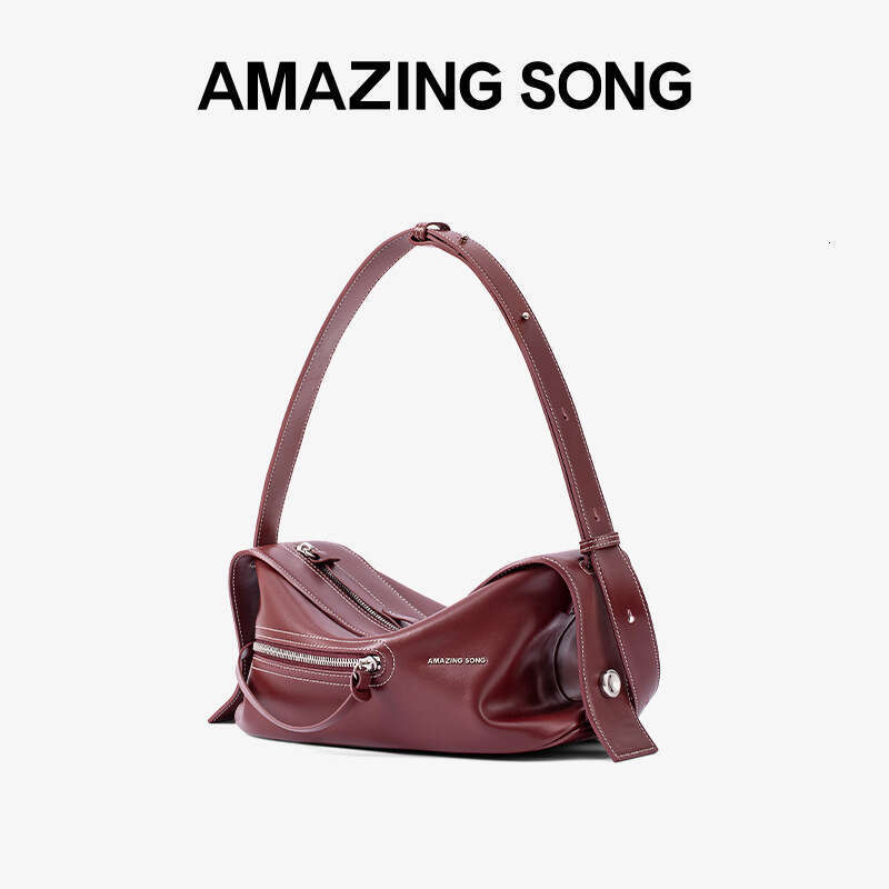 designer bag Luxury bag Amazing Song Yisong Sweet Wine Camera New Cowhide Crossbody Bag for Women