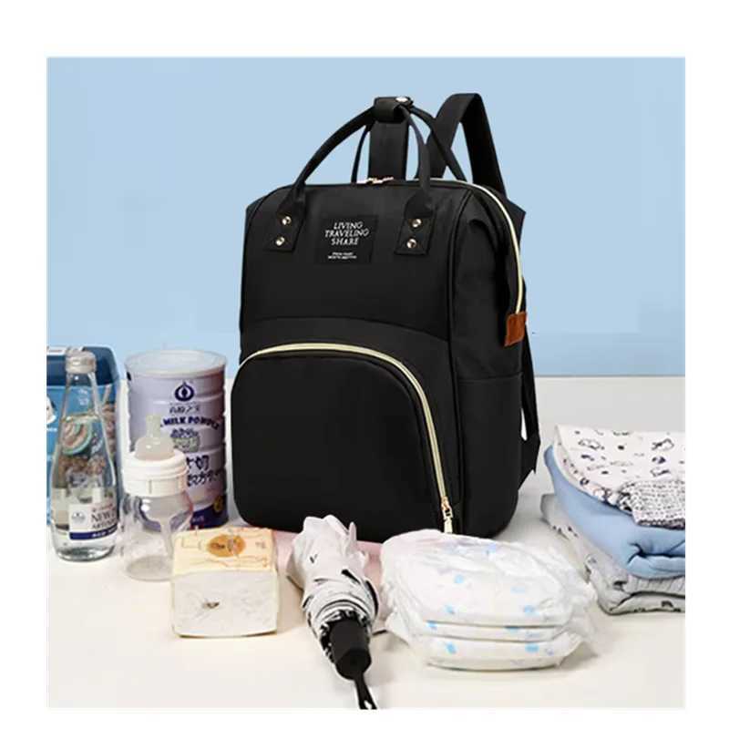 Backpack Bag Mummy Large Capaci Bag Mom Baby Multifunction Waterproof Outdoor Travel Diaper Bags For Baby CareXJ250928