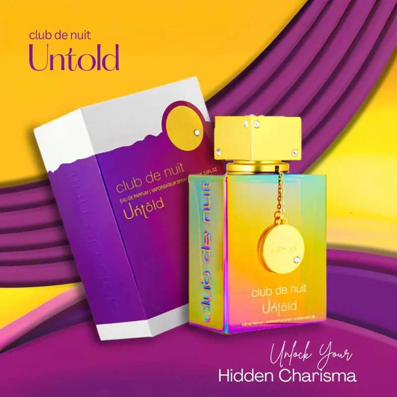 Armaf Club De Nuit Untold for Men Pheromone Fragrance Arabian Womens Perfume Pheromone Cologne Man Attract The Opposite Sex M250928