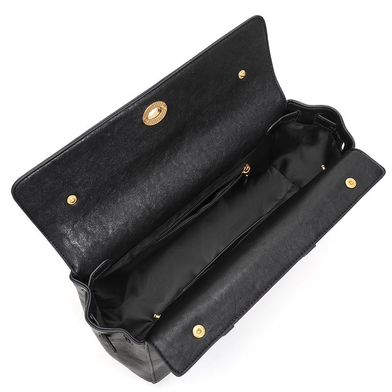 Sewafox Women's Shoulder Bag Fashion Retro Shoulder Bag Suitable for Daily Use Black Dark Brown