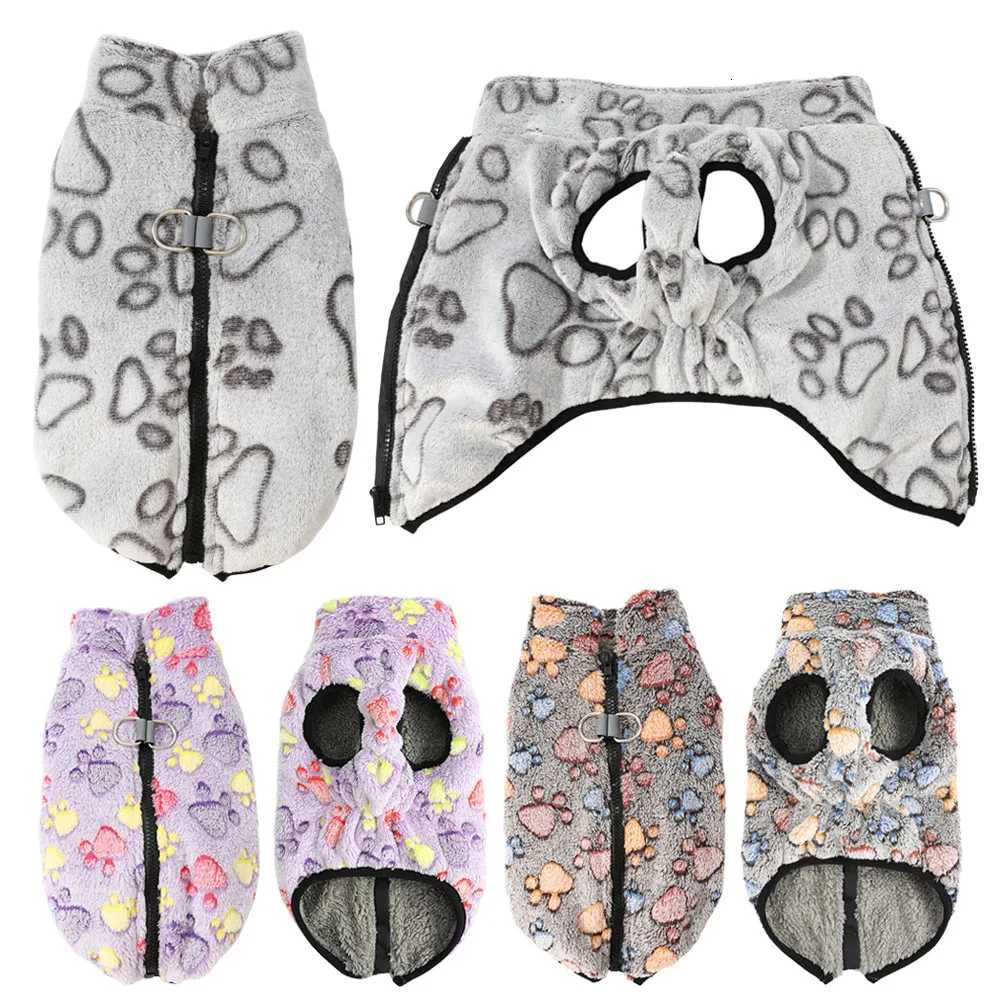 Winter Puppy Clothes Fleece Warm Dog et Coat For Small Dogs Sweater With Dring Elastic Adjustable Chihuahua Vest Outfits X250928