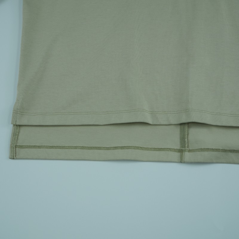 Men's Early Autumn Long-Sleeved Base Layer Top, Pure Cotton, Versatile V-Neck Sweatshirt, Skin-Friendly Inner Layer, Pattern Can be Customized-01