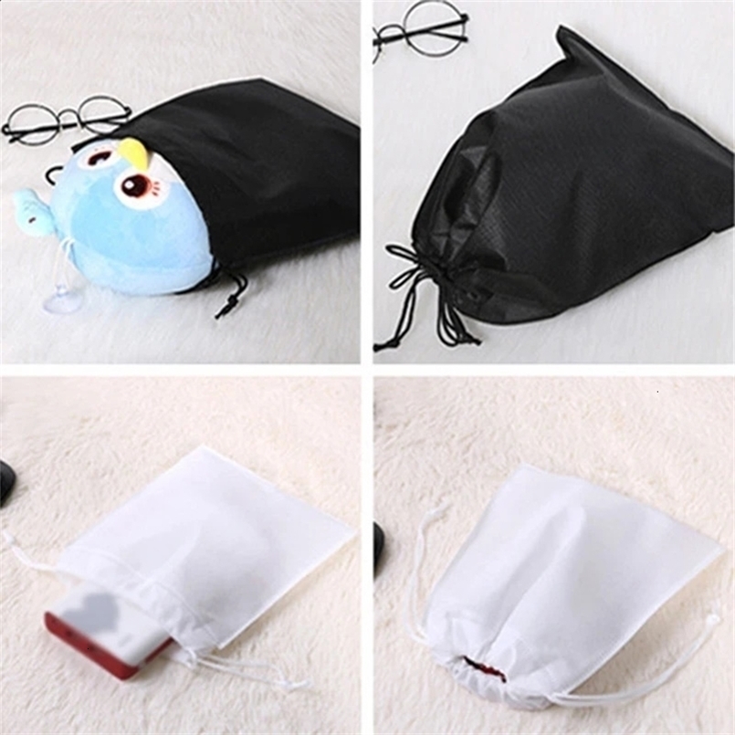 Portable practical shoe bag travel storage dust ction nonwoven fabric gift protection 240724ZYl