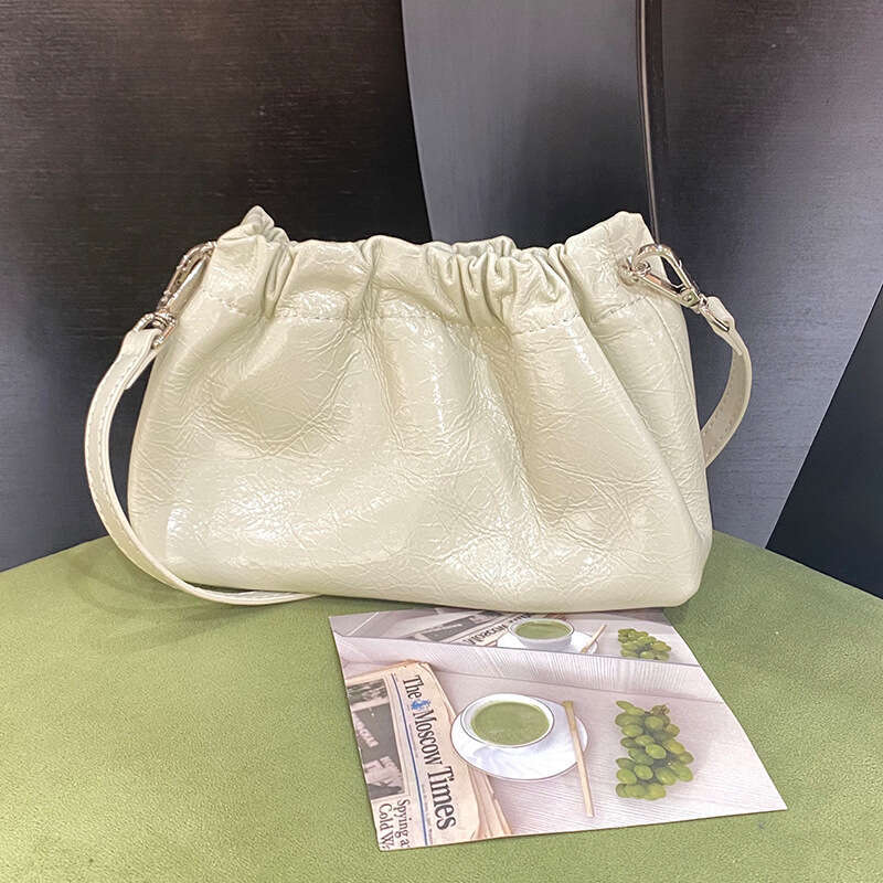 designer bag Luxury bag for Women New Genuine Leather Pleated Cloud Chanel Style Chain Simple Fashion Small Golden Ball Shoulder Crossbody Bag