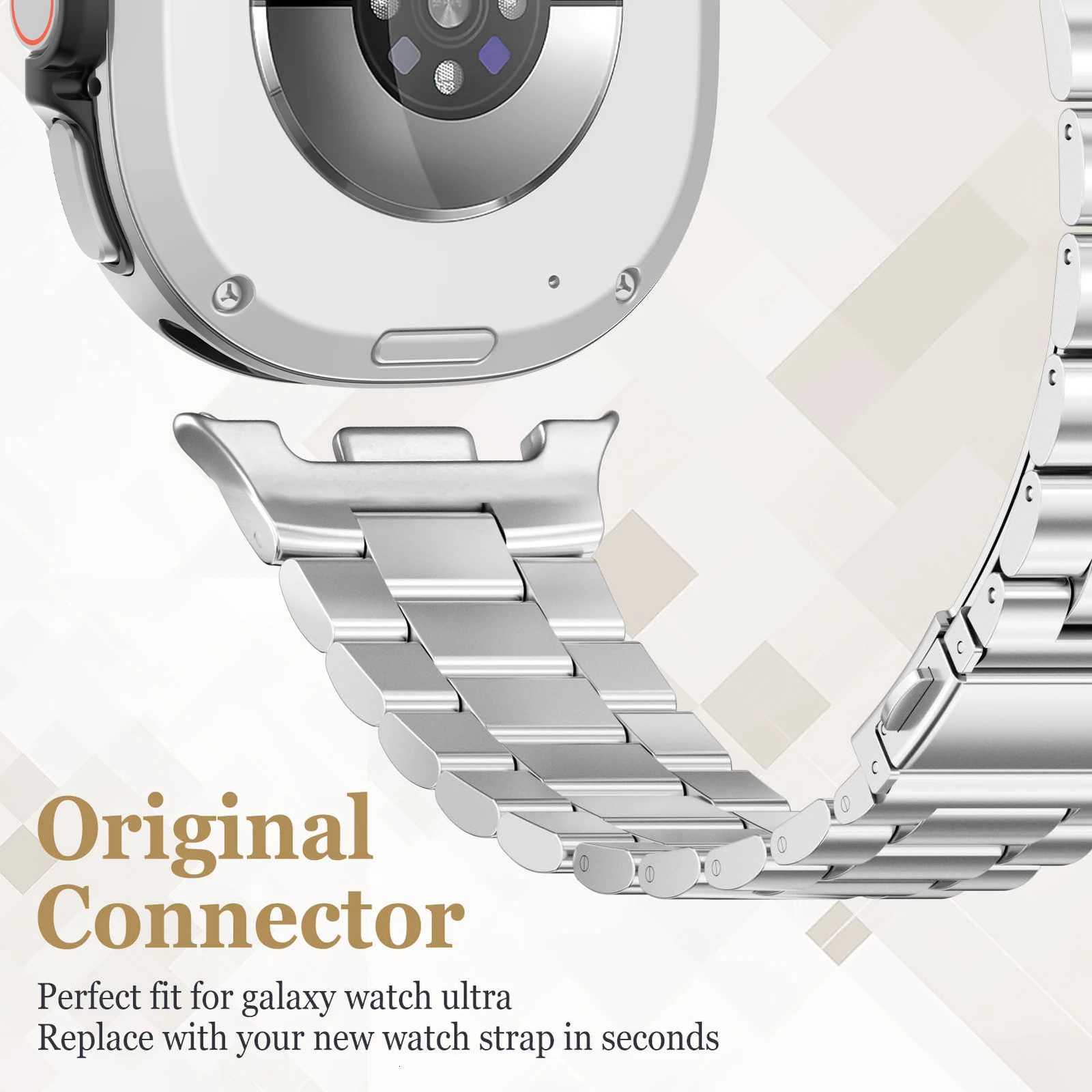 Stainless Steel Strap For Samsung Galaxy Watch 8 classic 46mm Metal Watchband Bracelet Correa For Samsung Watch 8 40mm 44mm band W250928