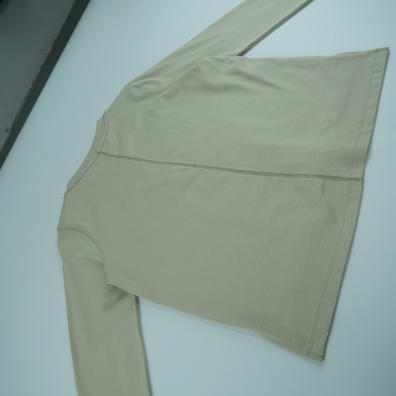 Men's Early Autumn Long-Sleeved Base Layer Top, Pure Cotton, Versatile V-Neck Sweatshirt, Skin-Friendly Inner Layer, Pattern Can be Customized-01