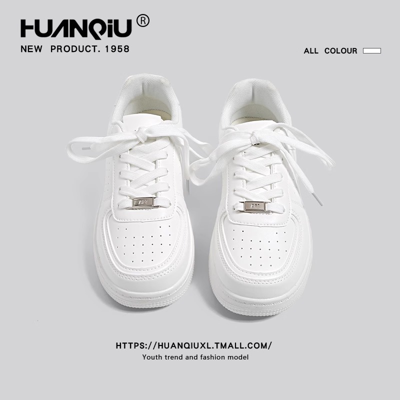 HUANGQIU designer shoes Free shipping oxhide affordable luxury Winter anti slip snow boots with thick plush cotton shoes Adjustable white