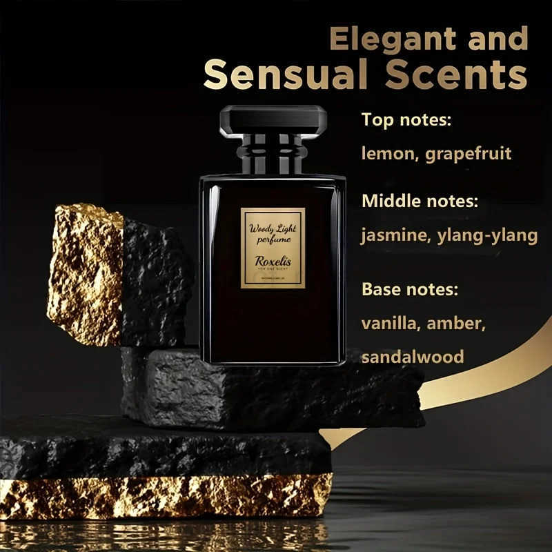 50ml Perfume Longlasting Woody Fragrance Eau De Parfum Luxurious Captivating Aroma Classic Elegant Scent Men Perfumes Z250928