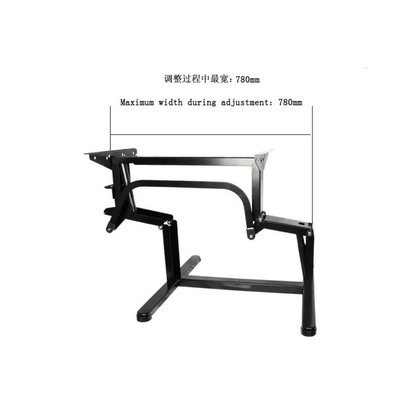 Legs Table Frame Camping Lift Folding RV Special Double-Legged Double-Folding Iron