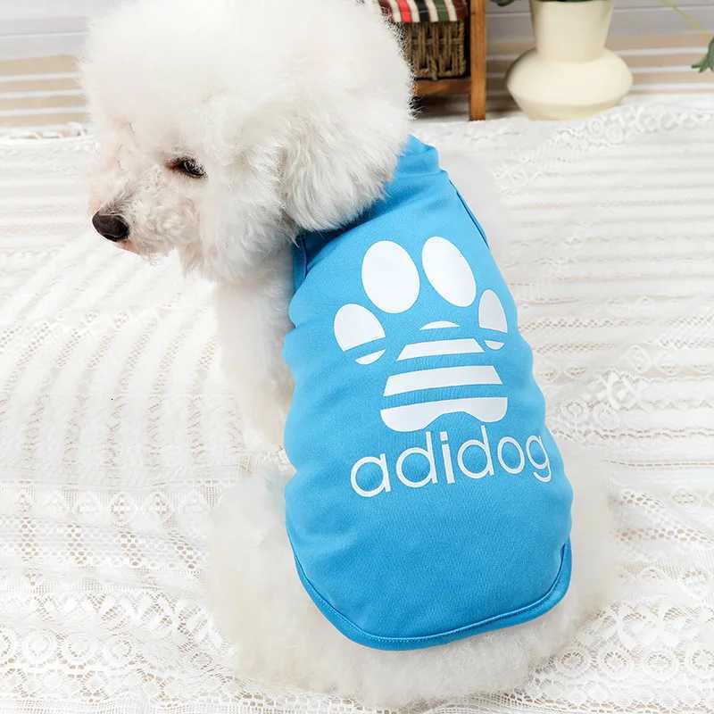 Pet Dog Clothing Summer Soft Polyester Teddy Dog Thin Tank Top Breathable and Cool Dog Cat Clothing Small Dogs T Shirt X250928