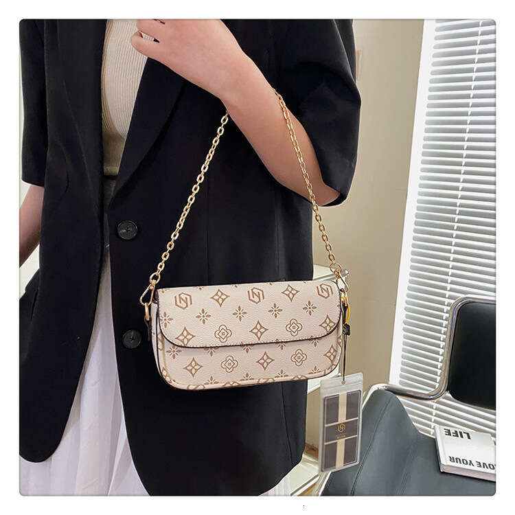 Designer Bags Small Square Bag for Women Fashion Pattern Printed Trendy Elegant Evening Women's Versatile Shoulder Crossbody Underarm Bag