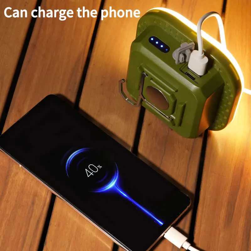 MOSLIGHTING Camping Tent Hanging Light Portable Camping Lantern USB Rechargeable LED Light Camp Lamp for Outdoor Emergency Light C250928