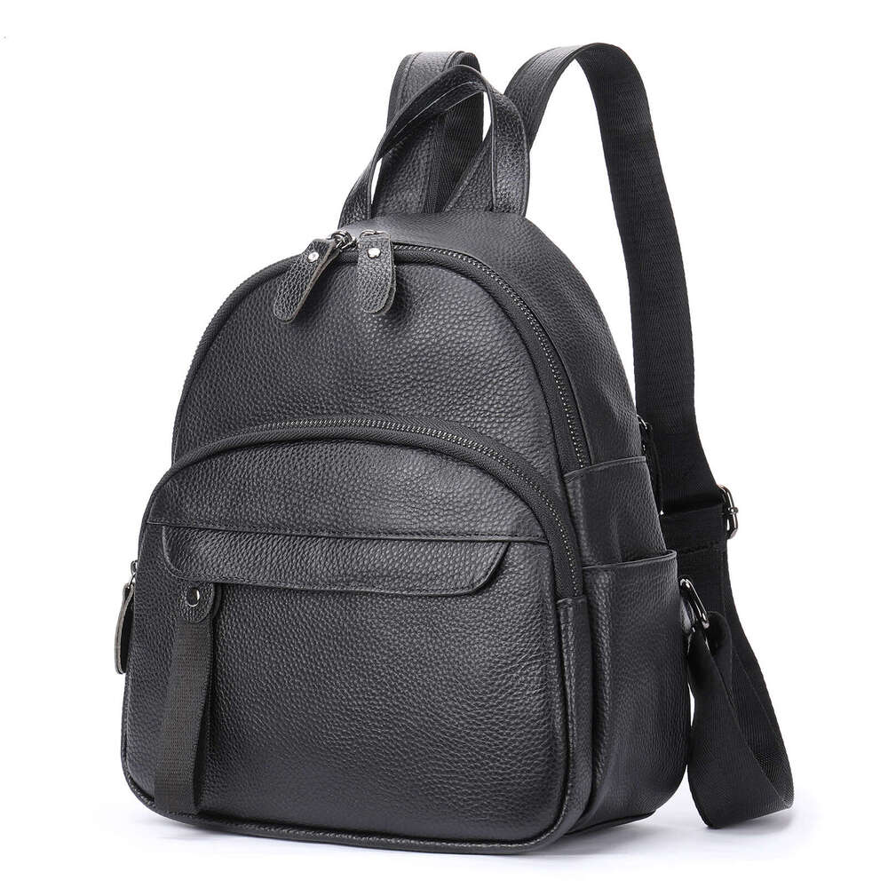 designer bag Luxury bag Genuine Leather for Women New Niche Versatile Fashion Large Capacity Top Layer Cowhide Women's Casual Backpack