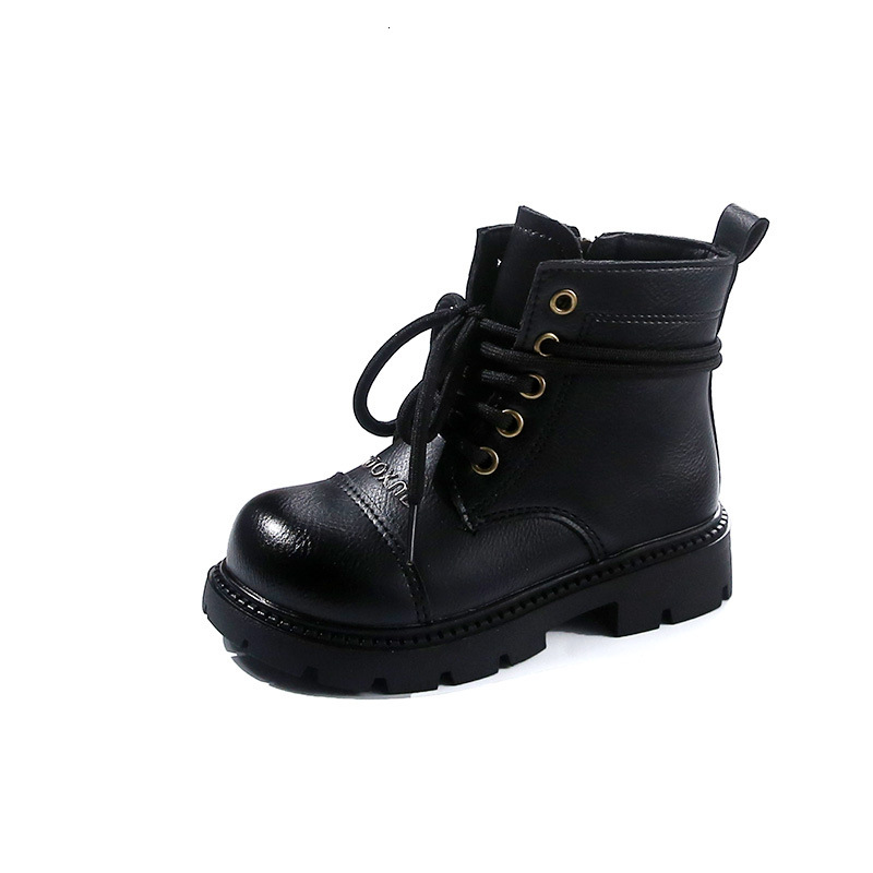 Autumn and winter new children's boots, fashionable boys and girls' boots, Martin boots, British fashion retro boots, designer shoes