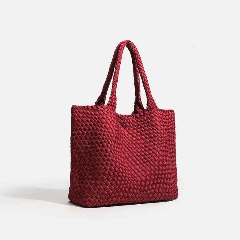 Size Tote Women's Fashion Bags 2024 Hot Product Neoprene Material Women's Hand-Woven Large Volume Tote Bag Mdng916