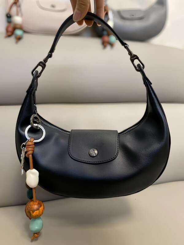 designer bag Luxury bag High-Quality New Cowhide Crescent for Women Mini Underarm Single Shoulder Pea Genuine Leather Handbag Crossbody Bag