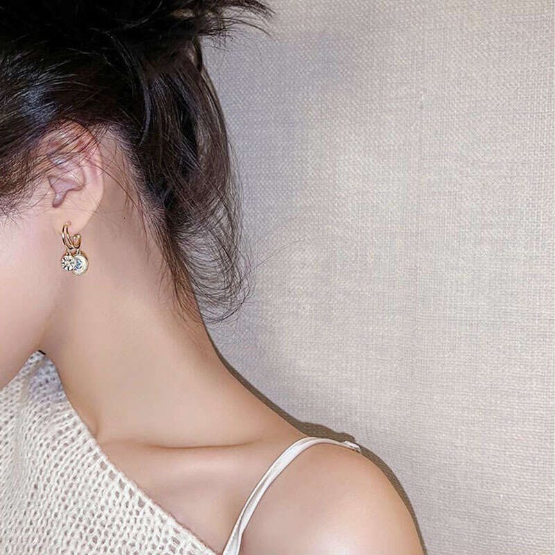 Earrings with a High-End Feel, Niche Korean Dongdaemun Style, Fashionable Ancient Style Ear Jewelry