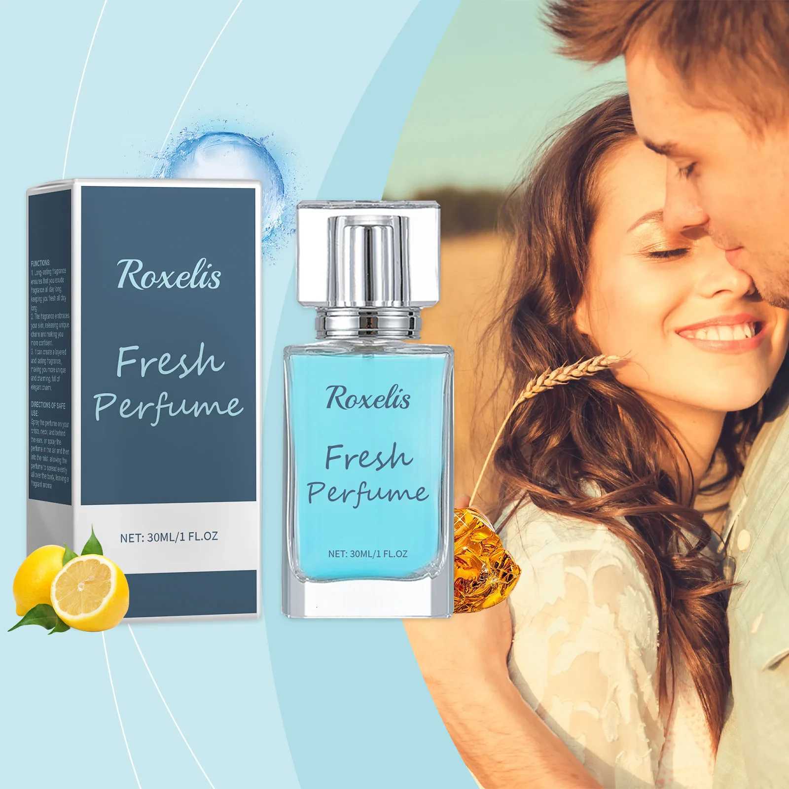 Roxelis 30ml Amber Woody Perfume For Dating Glamour Lasting Romantic Light Fragrance Charm Flirting Seduction Scent Perfume M250928