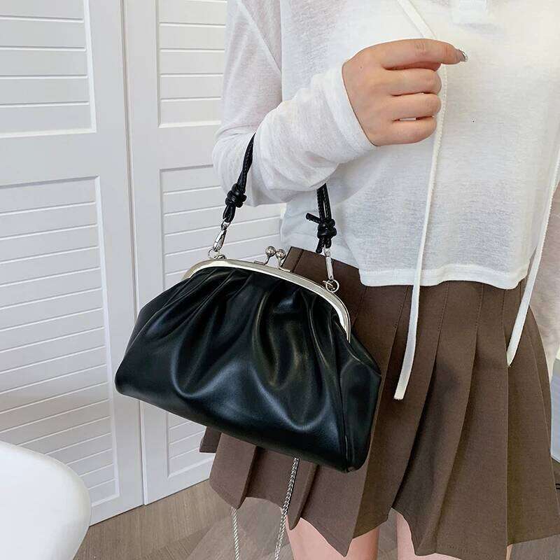 Summer Ladies Shoulder Chain Handbag Sense Of Lady Crossbody Fashion Leather Women Bag Designer Folds Cloud Bags Suotong0912 250912 Suotong2509 250912