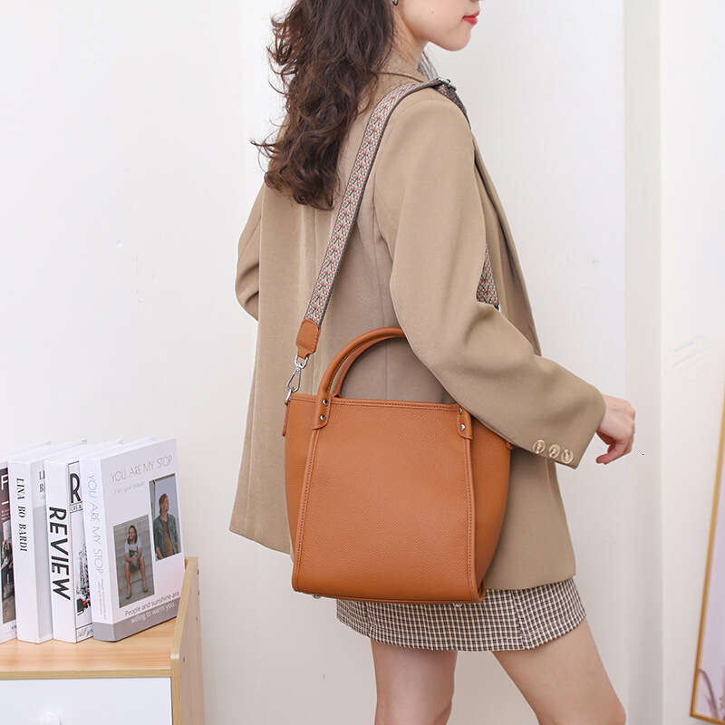 designer bag Luxury bag Work Commute Handbag Women, Niche Top Layer Cowhide Women's Tote Bag, Large Capacity Genuine Leather Style for Women