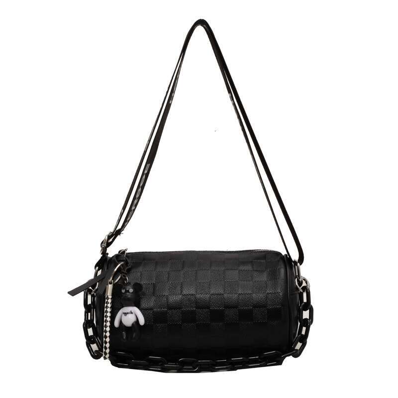 Europe and the United States wind fashion crossbody broadband bucket women's shoulder bag