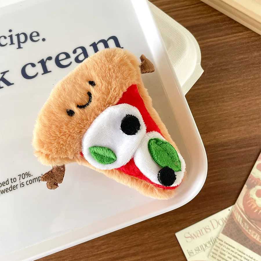 Kawaii Simulated pizza Plush Cat Doll Pendant Girl Backpack Doll Pendant Couple Bag Keychain Decorative Creative Cute Gift ToysXJ250928