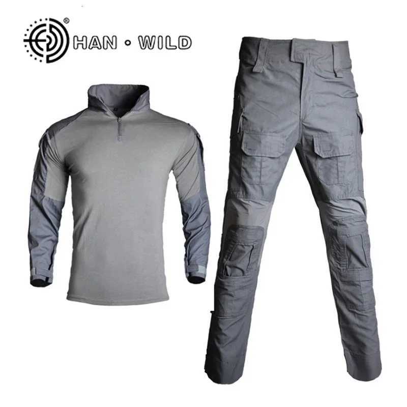 Mens Combat Suit G3 Suit Forces Suit Combat Shirt Pants Tactics Airsoft with Pads 2024 Tactical Uniform W250928