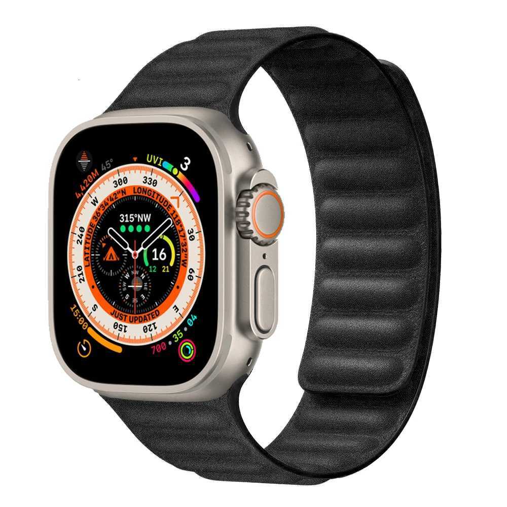 FineWoven strap For Apple Watch Band Ultra 2 49mm 44mm 40mm 45mm 41 46mm Magnetic loop correa bracelet iWatch Series 9 8 SE 7 10 W250928