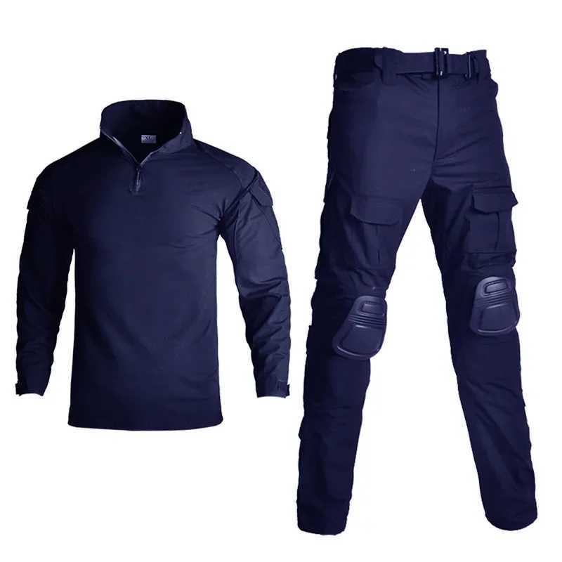 Men G3 Military Tactical Trousers CP CamouflageCargo Knee Pads PantS Work Clothing Combat Uniform Airsoft Army Shirts W250928