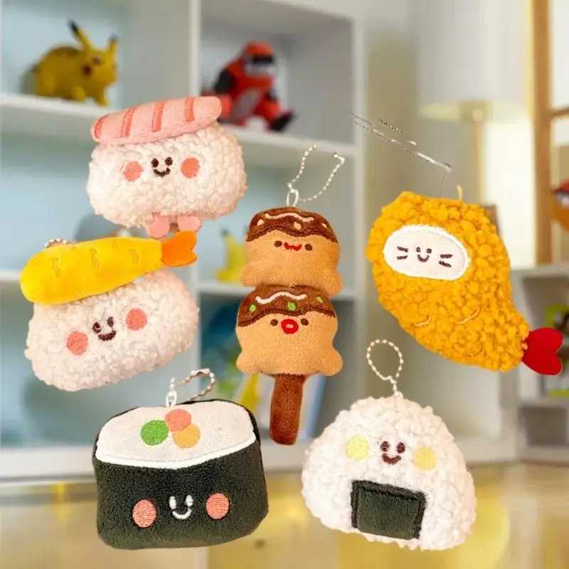 Fun Plush Sushi Keychain Food Imitation Backpack Charms Appealing Doll Pendant PrezzieXJ250928