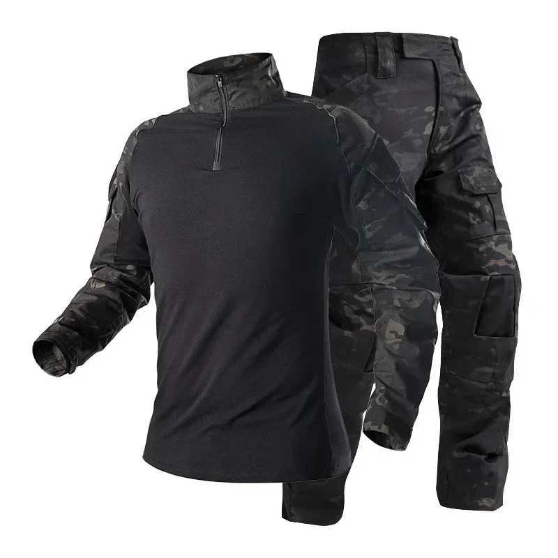 Tactical Suits Uniform Hunting Shirts Cargo Pants Trainning Airsoft Paintball Shirt Coat Men Clothing Wearresisting W250928