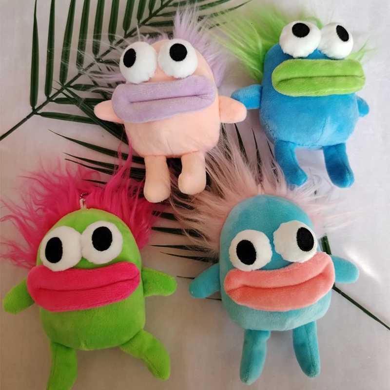 Sausage Potato Girl Braid Lord Plush Doll Fury Ugly Cute Keychain Backpack Small Pendant LlaveroXJ250928