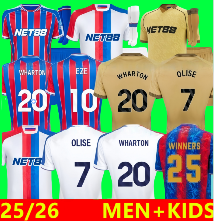 2025 26 PaLaCes EZE 25 2026 WINNER NKETIAH SARR Football Shirt football kit Soccer Jerseys RICHARDS LERMA EDOUARD HOLDING CrYsTalS MUNOZ MATETA SCHLUPP Men kids tops